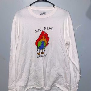 Long sleeve graphic tee